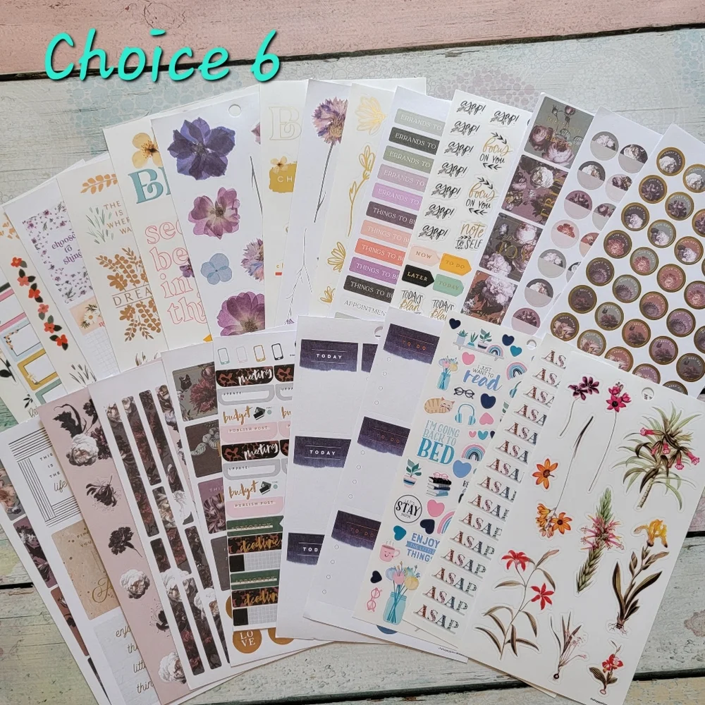 Planner sticker bundle